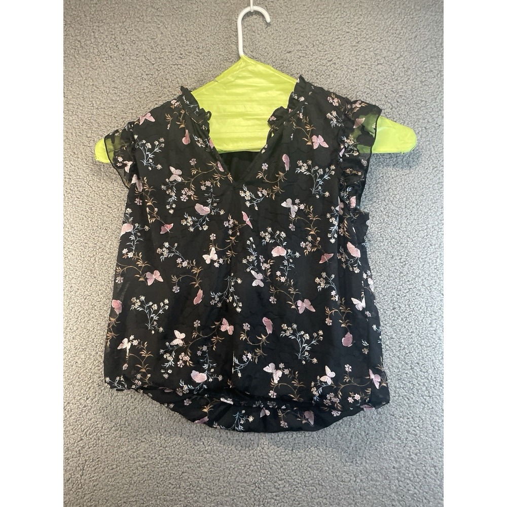 BLOUSOLOGY WOMEN TOP SIZE‎ Large Floral Casual
